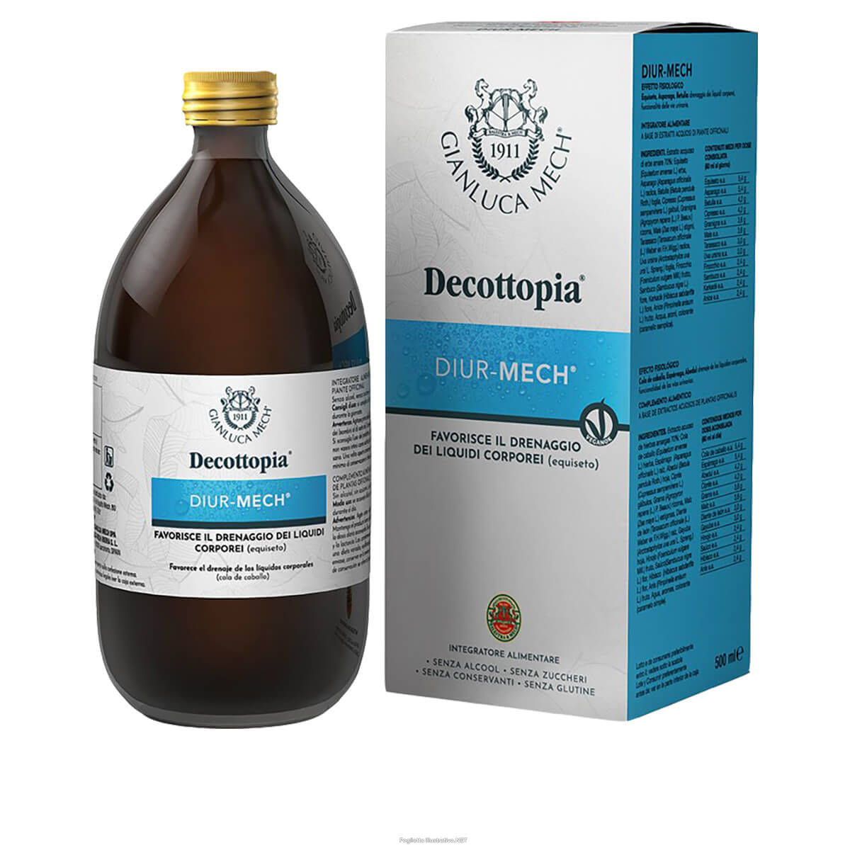 Trova Offerte di balestra & mech decottopia diur mech integratore alimentare 500 ml e compra online