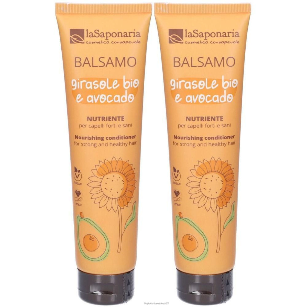 Trova Offerte di balsamo capelli nutriente girasole bio 2x150 ml e compra online