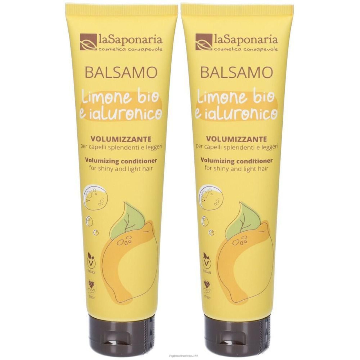 Trova Offerte di balsamo capelli volumizzante limone bio 2x150 ml e compra online