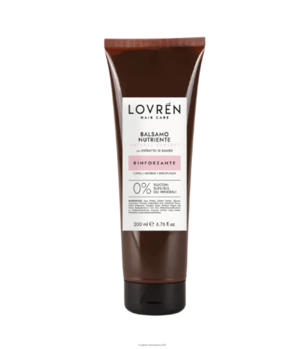 Trova Offerte di balsamo rinforzante ristrutturante e nutriente 200 ml - lovrén e compra online