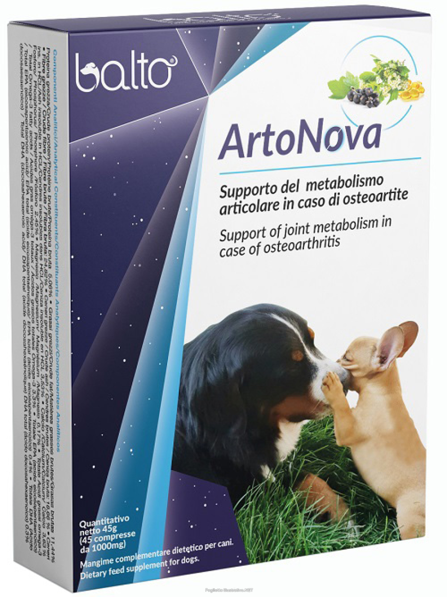Trova Offerte di balto artonova per cani 45 compresse 8590 e compra online