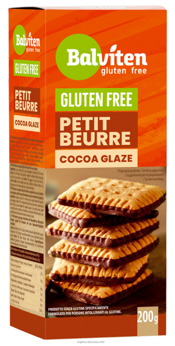 Trova Offerte di balviten petit beurre biscotti senza glutine cocoa glaze 200 grammi e compra online