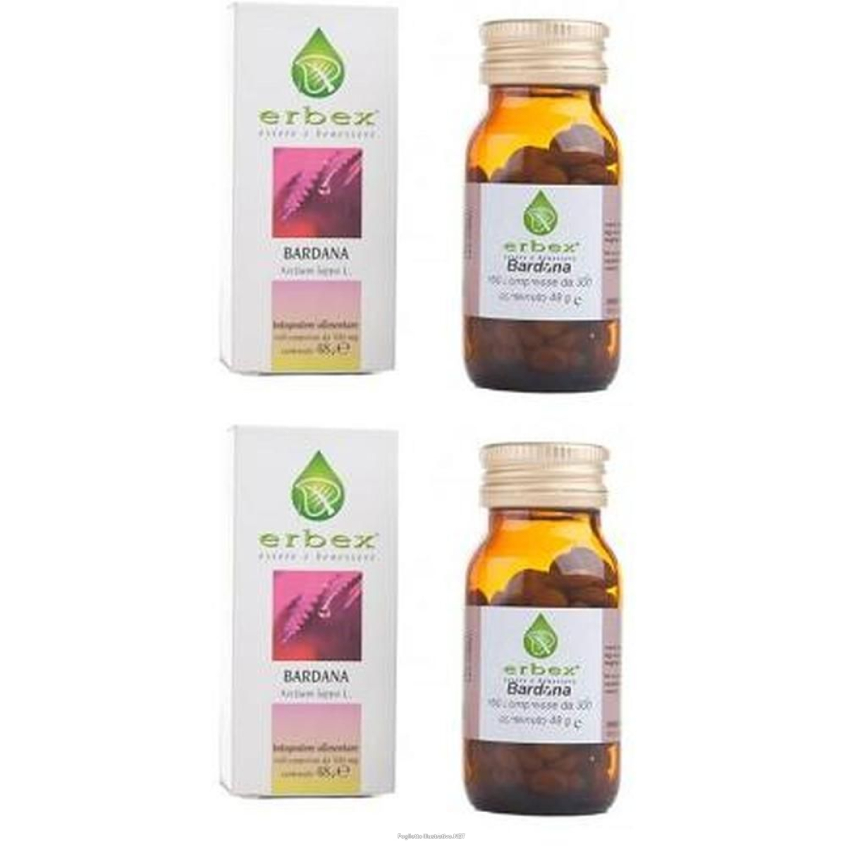 Trova Offerte di bardana 100 capsule 380mg 2x38 g e compra online