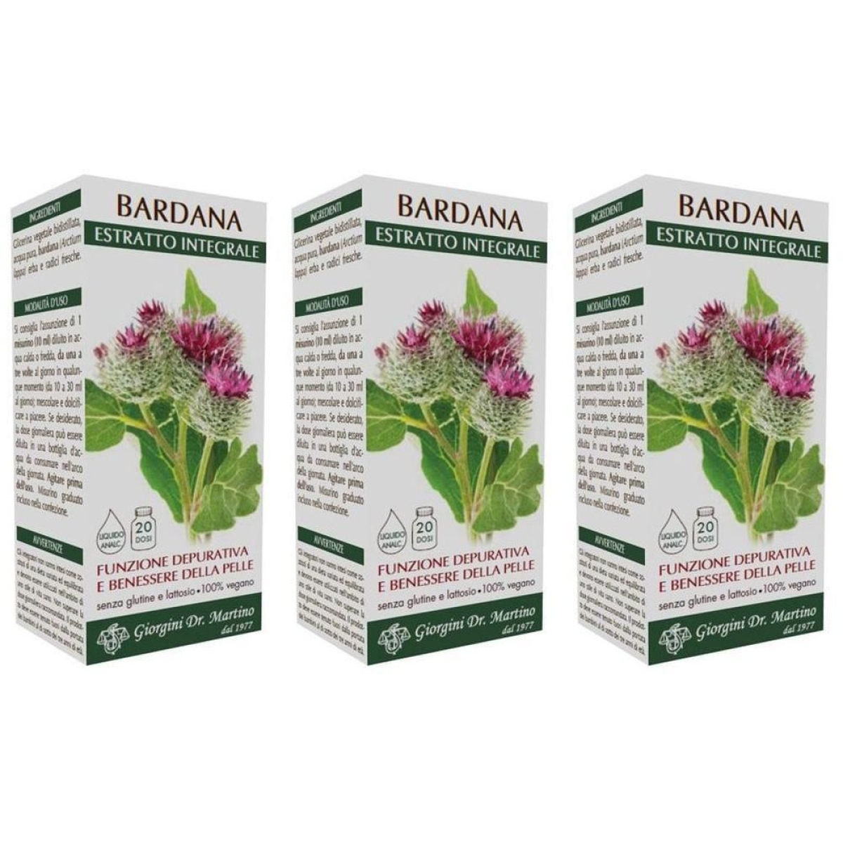 Trova Offerte di bardana estratto integrale 200 ml 3x200 ml soluzione orale e compra online