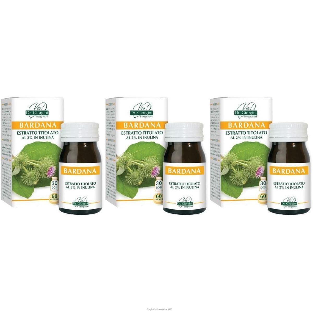 Trova Offerte di bardana estratto titolato 60 pastiglie 3x60 pz e compra online
