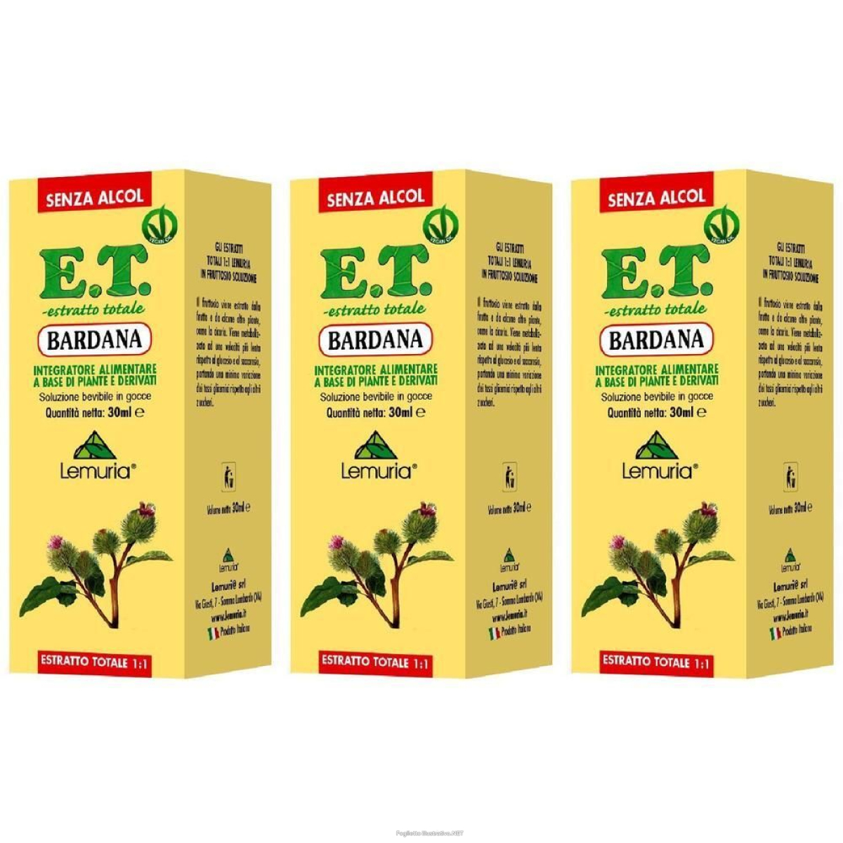 Trova Offerte di bardana et 3x30 ml soluzione orale e compra online