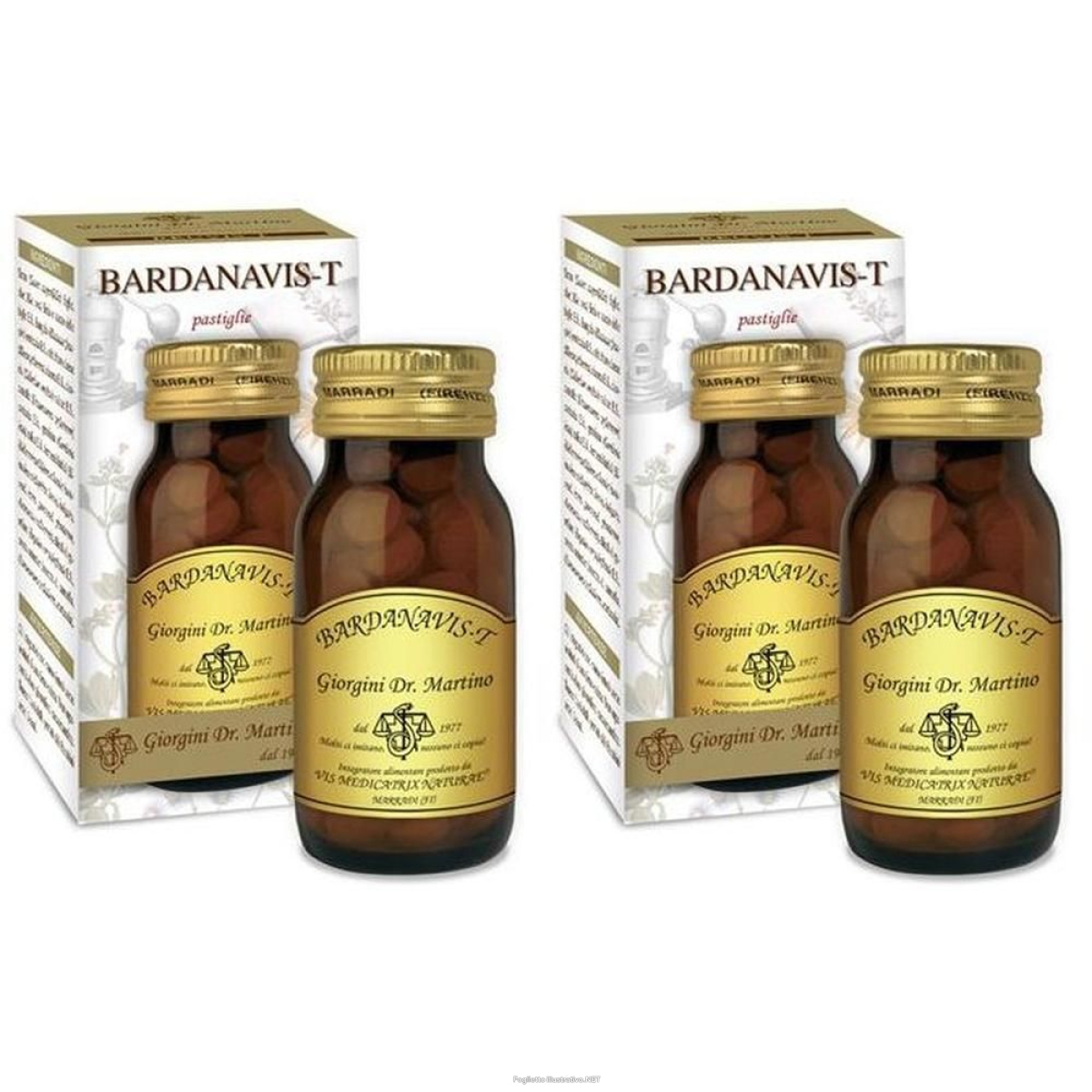Trova Offerte di bardanavis-t 100 pastiglie 2x100 pz e compra online