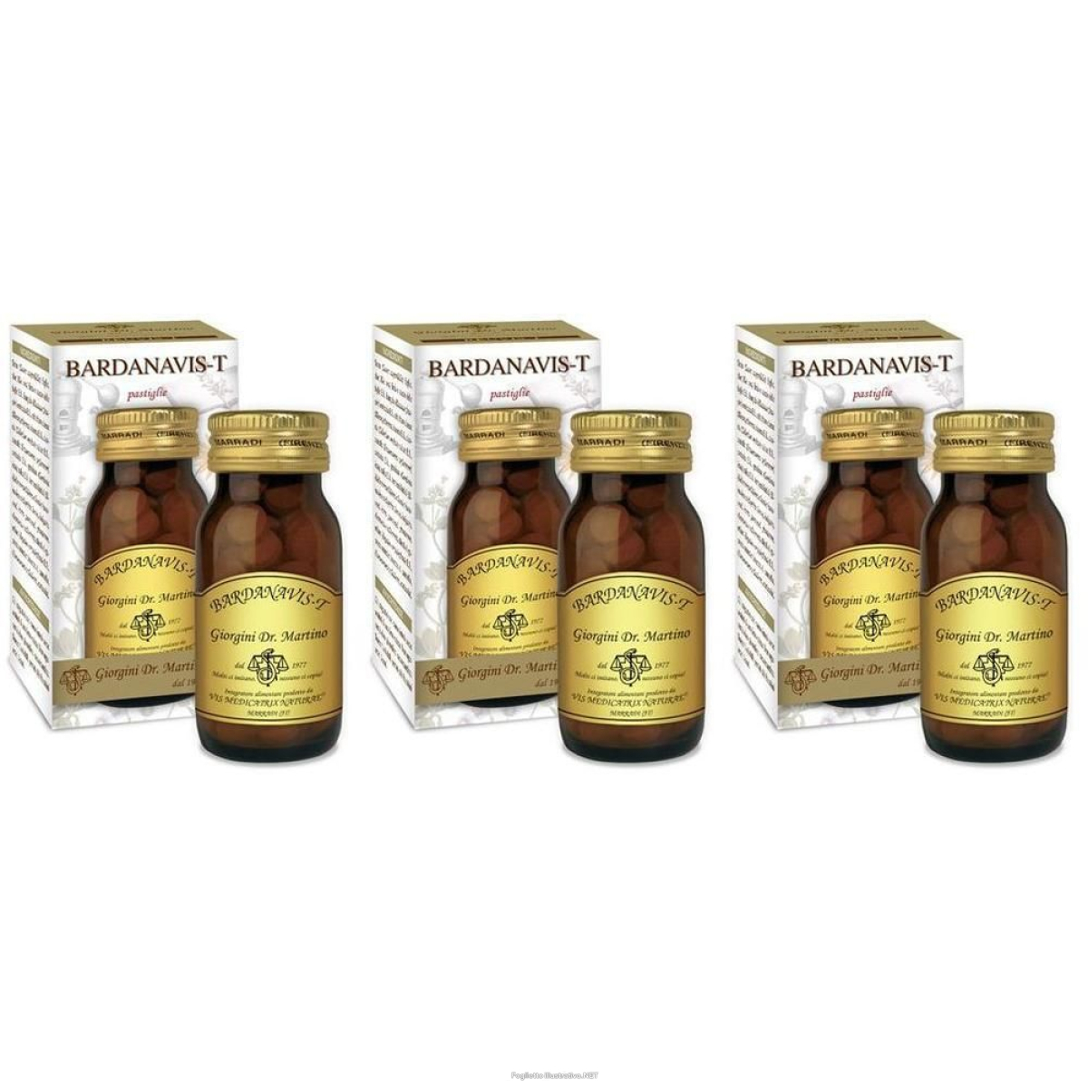 Trova Offerte di bardanavis-t 100 pastiglie 3x100 pz e compra online