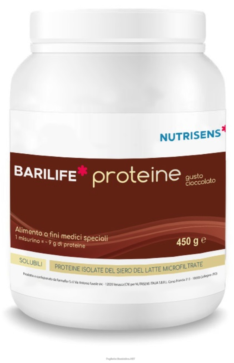 Trova Offerte di barilife proteine cioccolato 450 g senza glutine e compra online