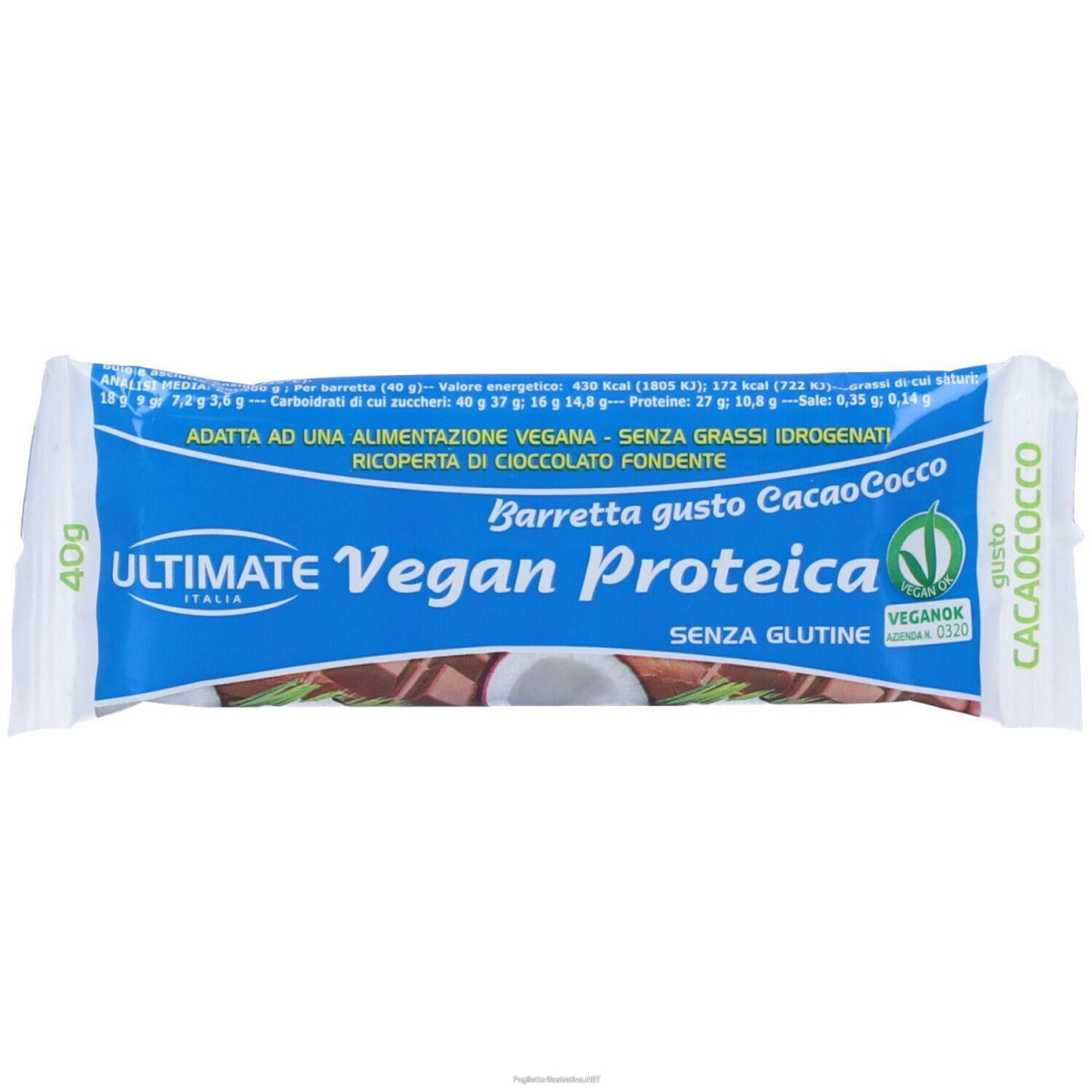 Trova Offerte di barretta vegan proteic cacao/cocco 40 g e compra online