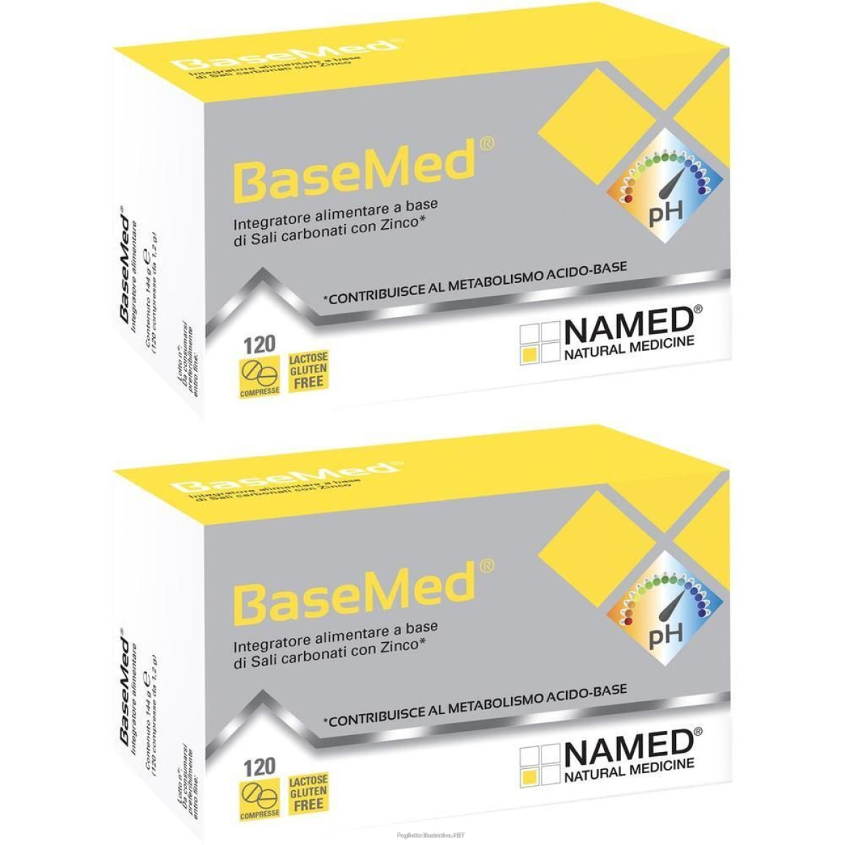 Trova Offerte di basemed 120 compresse 2x144 g e compra online