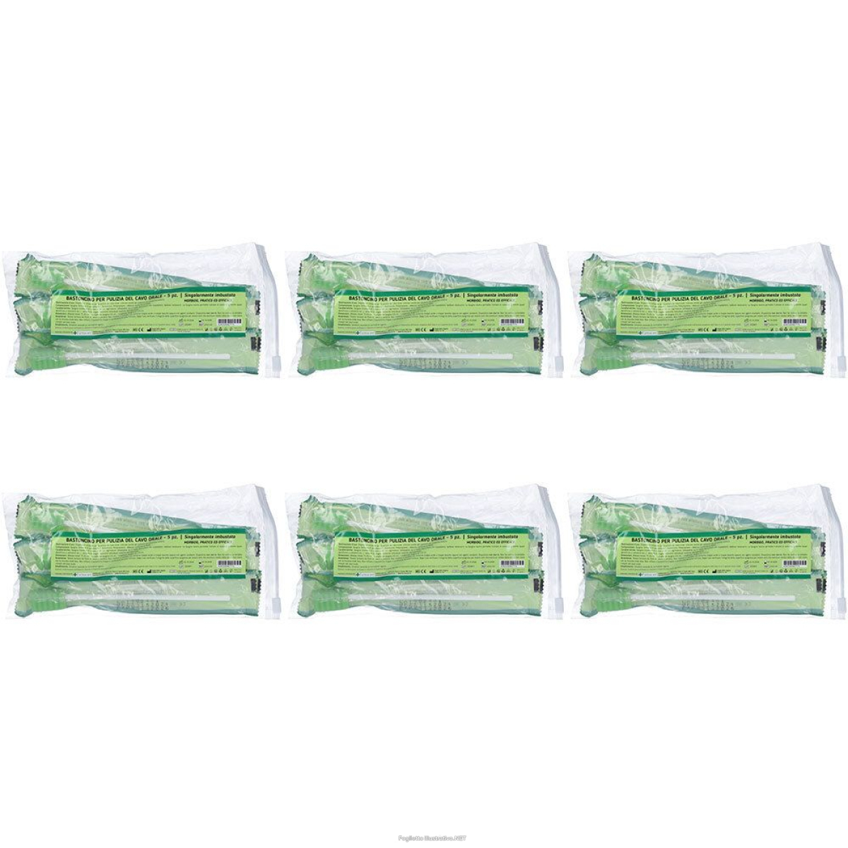 Trova Offerte di bastoncini pulizia cavo orale set da 6 6x5 pz bastoncino e compra online
