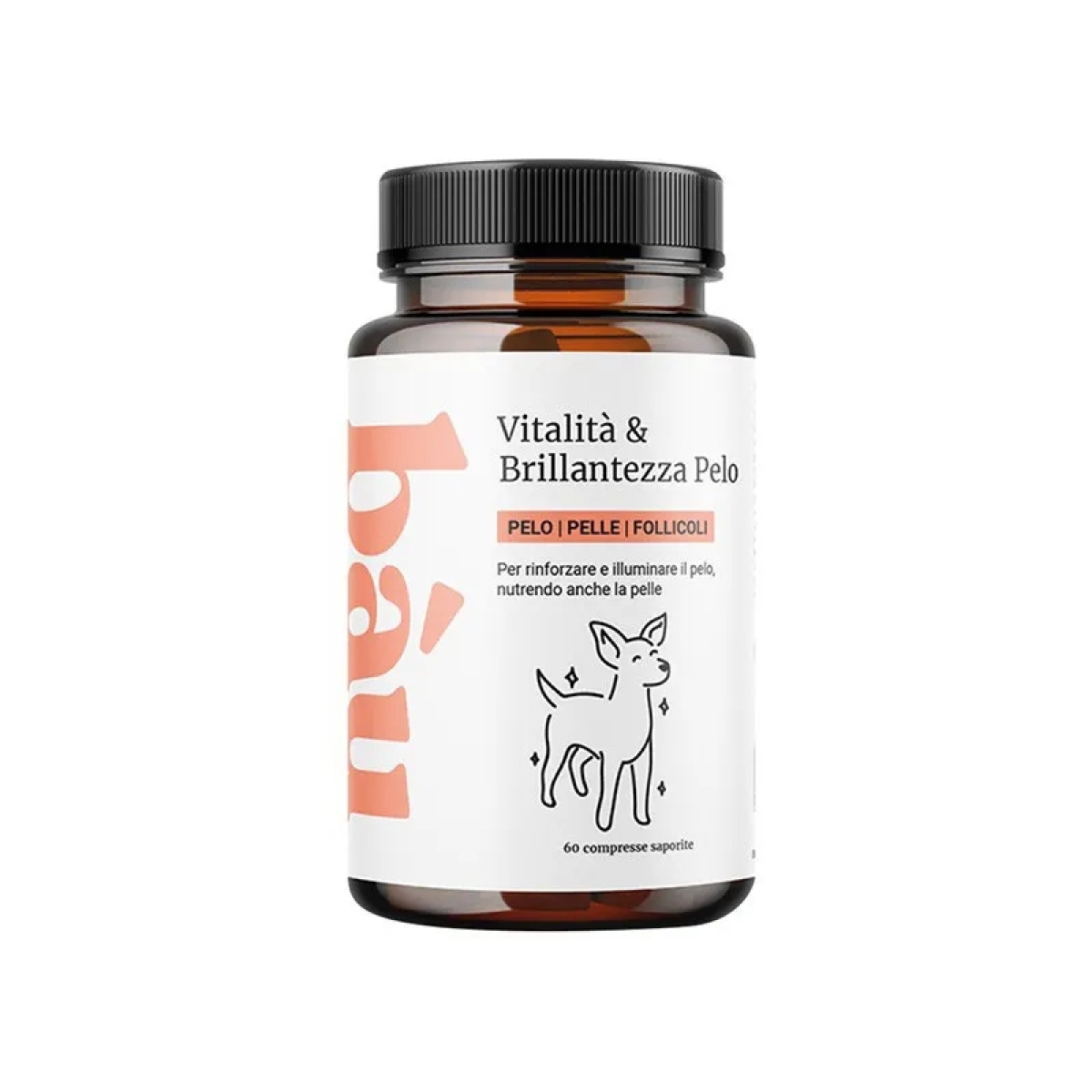 Trova Offerte di Bau cosmesi vitalità & brillantezza pelo 60 compresse - mangime complementare per il pelo del cane e compra online