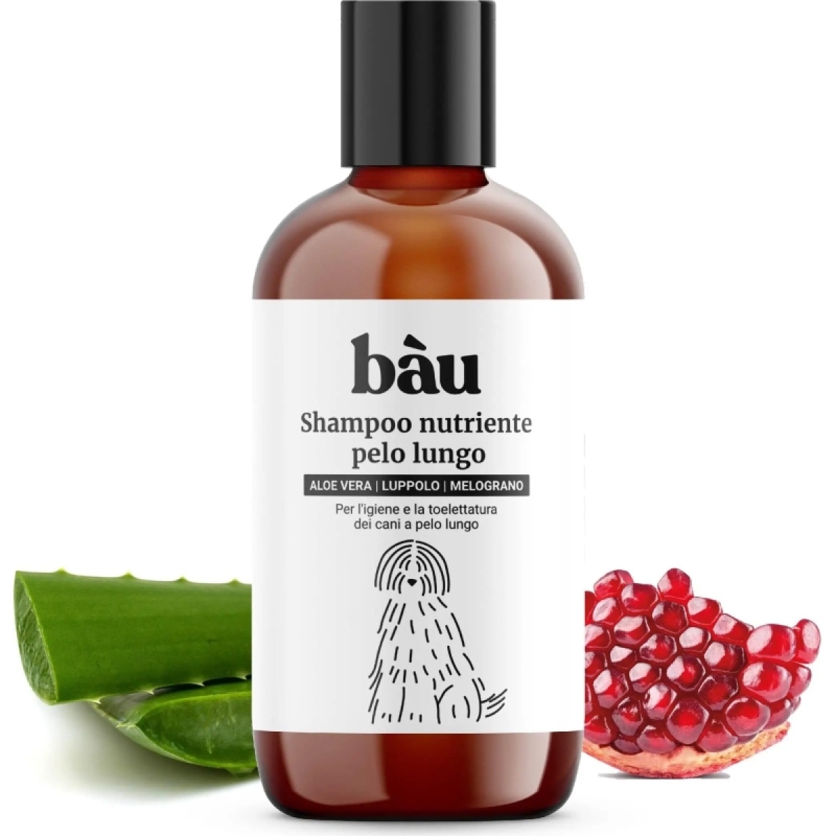 Trova Offerte di Bàu shampoo nutriente per cani a pelo lungo 250ml e compra online
