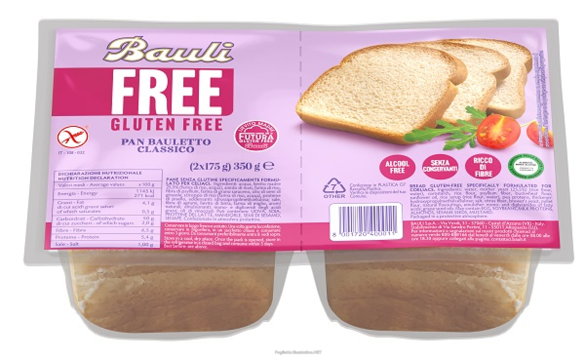 Trova Offerte di bauli free pan bauletto classico senza glutine 350 grammi e compra online