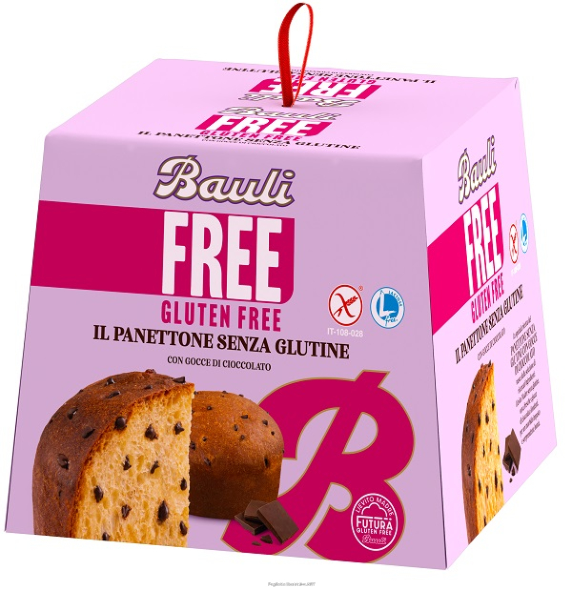 Trova Offerte di bauli senza glutine panettone con gocce di cioccolato 400 grammi e compra online