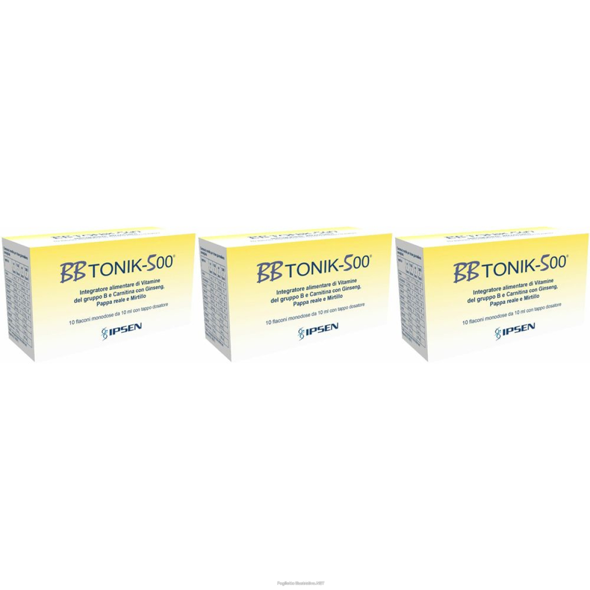 Trova Offerte di bbtonik-500® set da 3 3x10x10 ml flaconcini bevibili e compra online