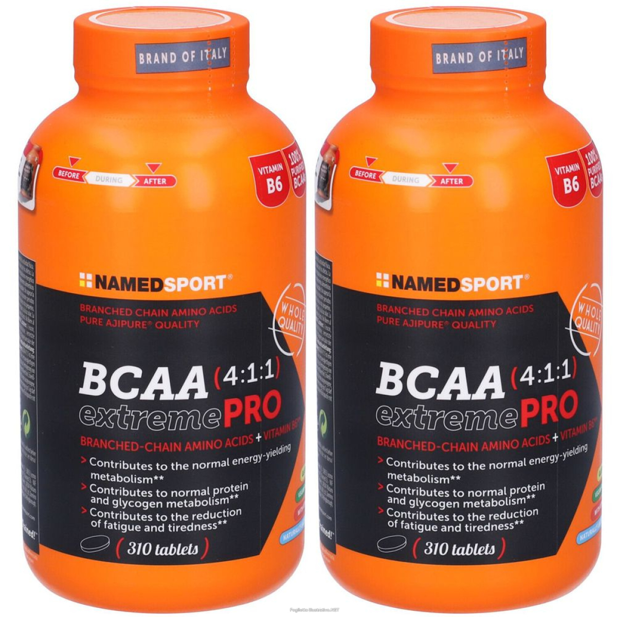 Trova Offerte di bcaa(4:1:1) extremepro set da 2 2x341 g compresse e compra online