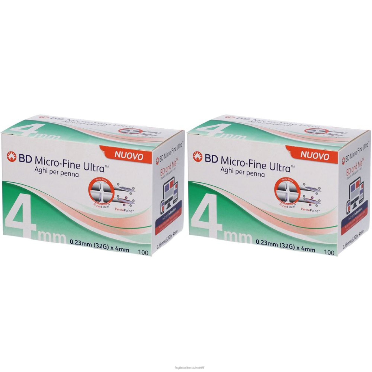 Trova Offerte di bd micro fine+™? 32g set da 2 2x100 pz ago per iniezione e compra online