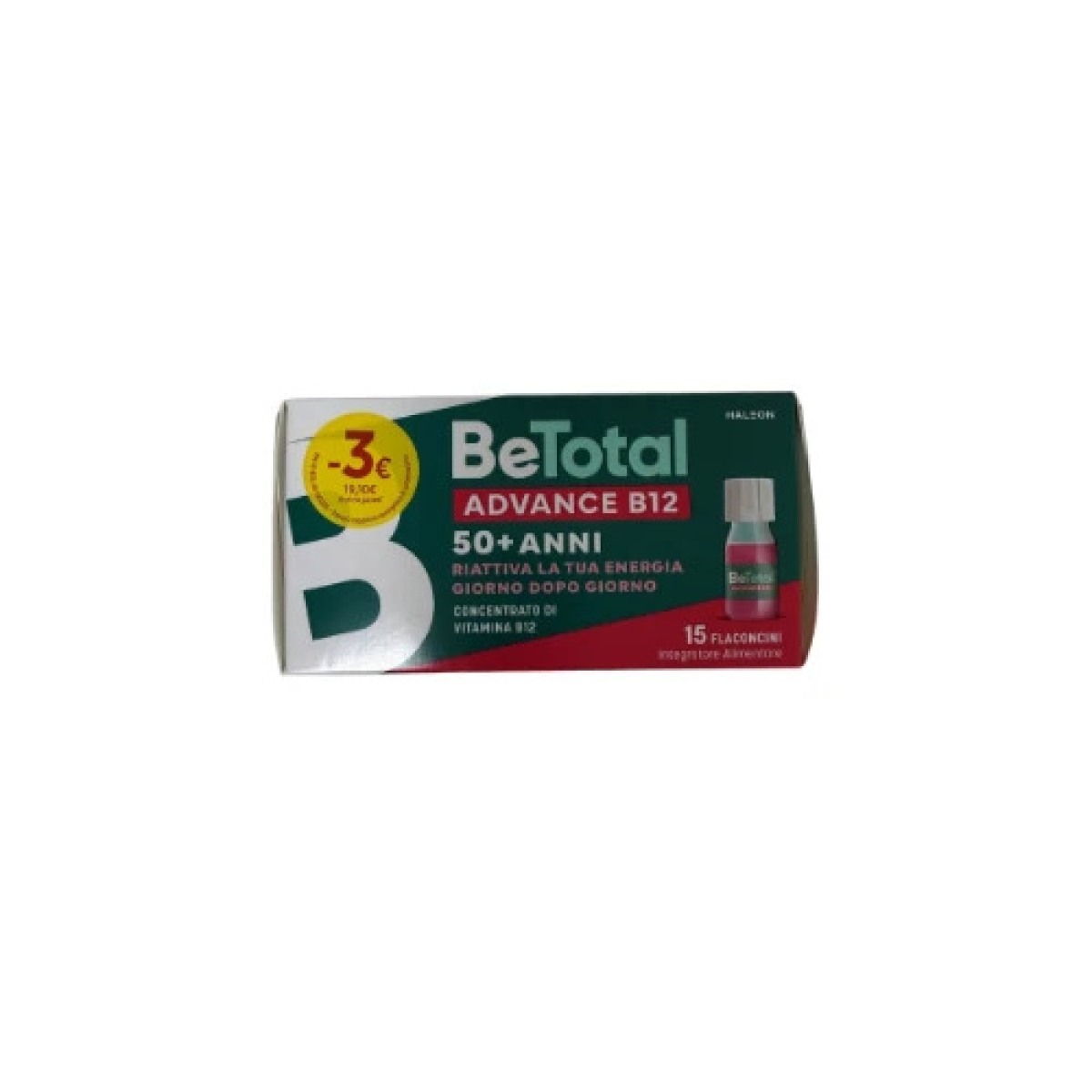 Trova Offerte di Be-total advance b12 integratore per stanchezza fisica e mentale dopo i 50 anni 15 flaconcini e compra online