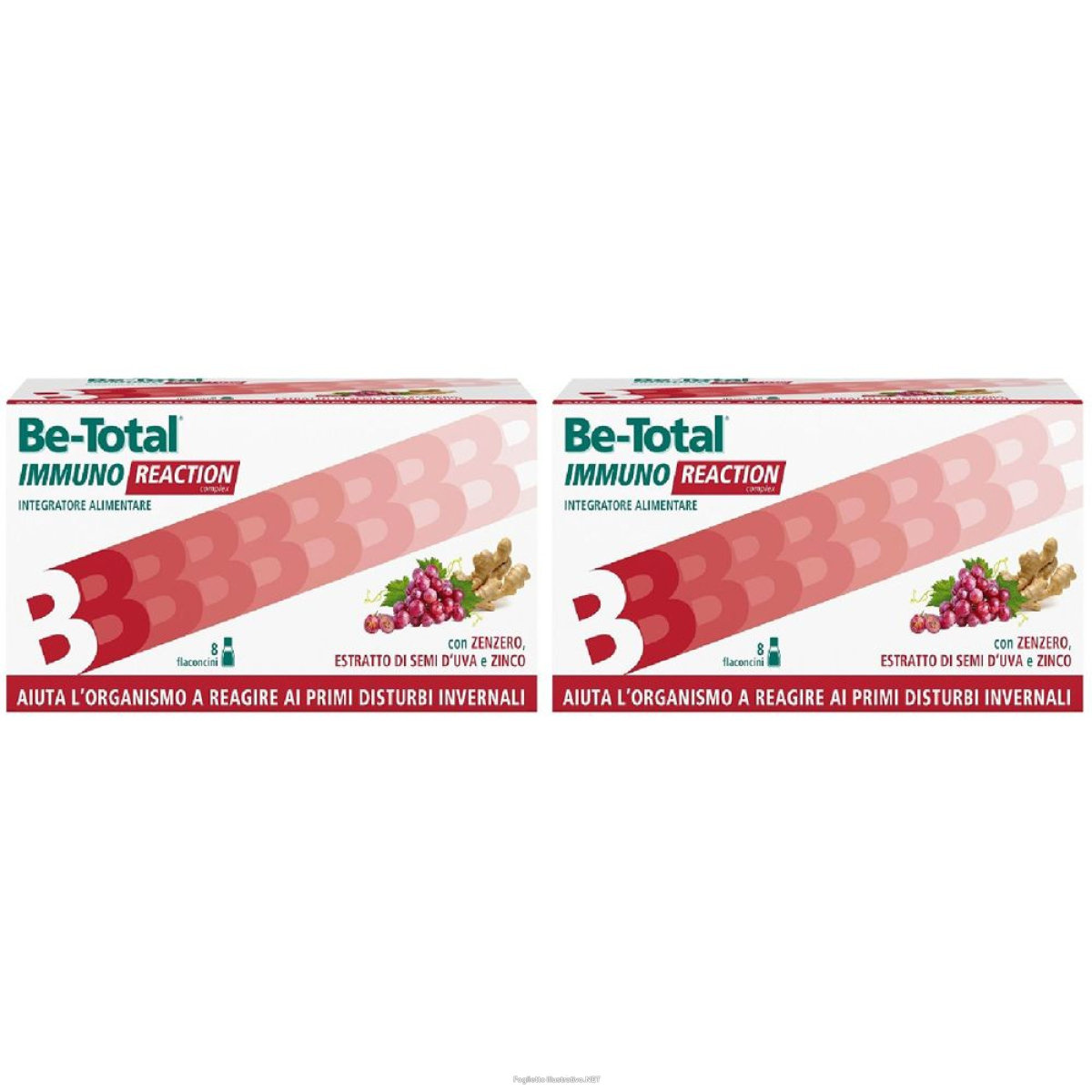 Trova Offerte di be total immuno reaction set da 2 2x8 pz flaconcini bevibili e compra online