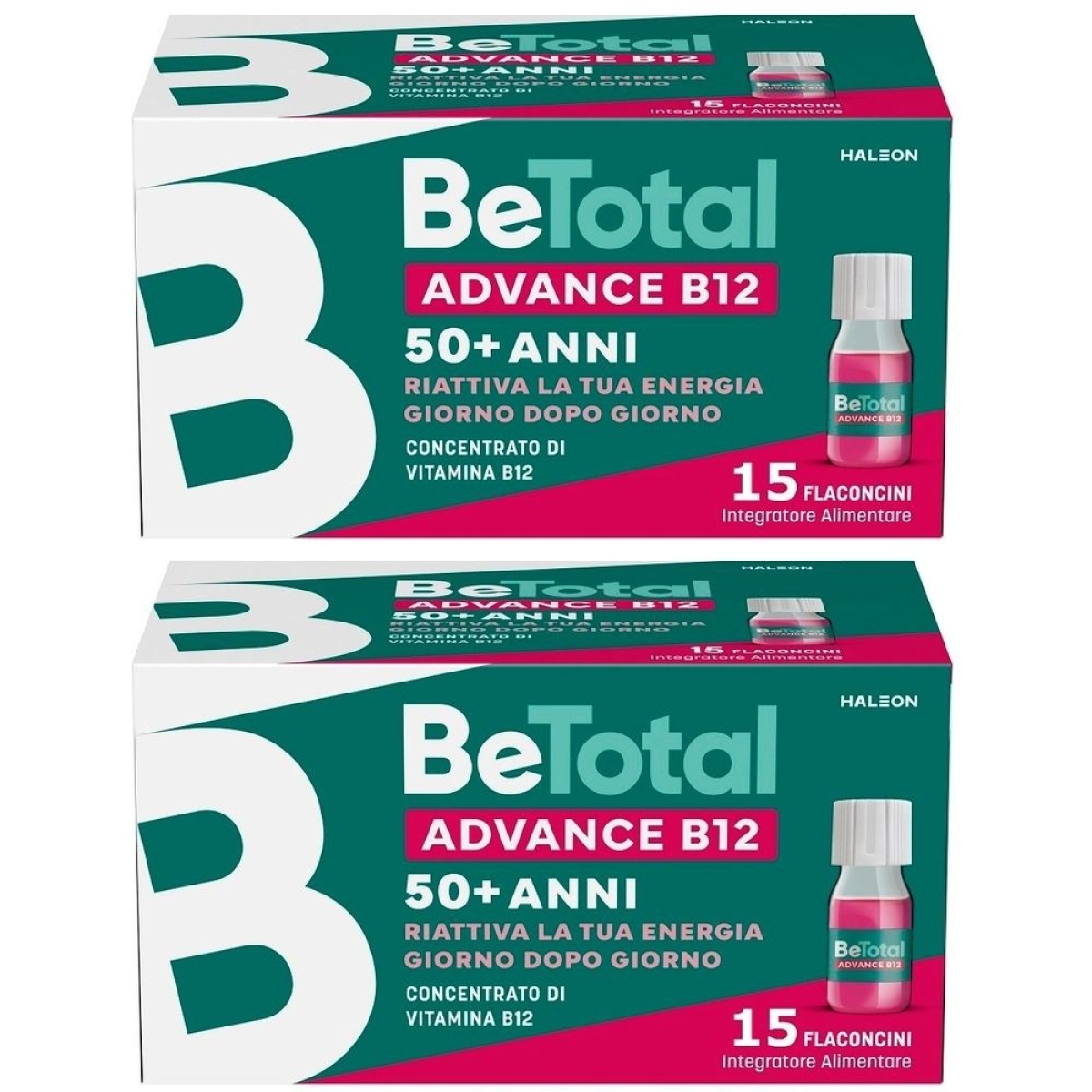 Trova Offerte di be total integratore alimentare di vitamina b12 set da 2 2x15 pz flaco e compra online