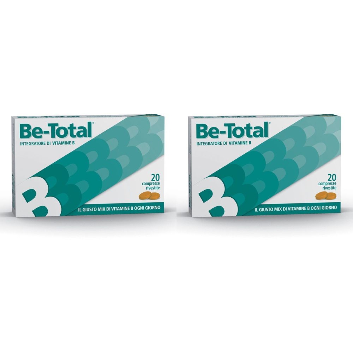 Trova Offerte di be total integratore alimentare vitamina b set da 2 2x20 pz compresse e compra online