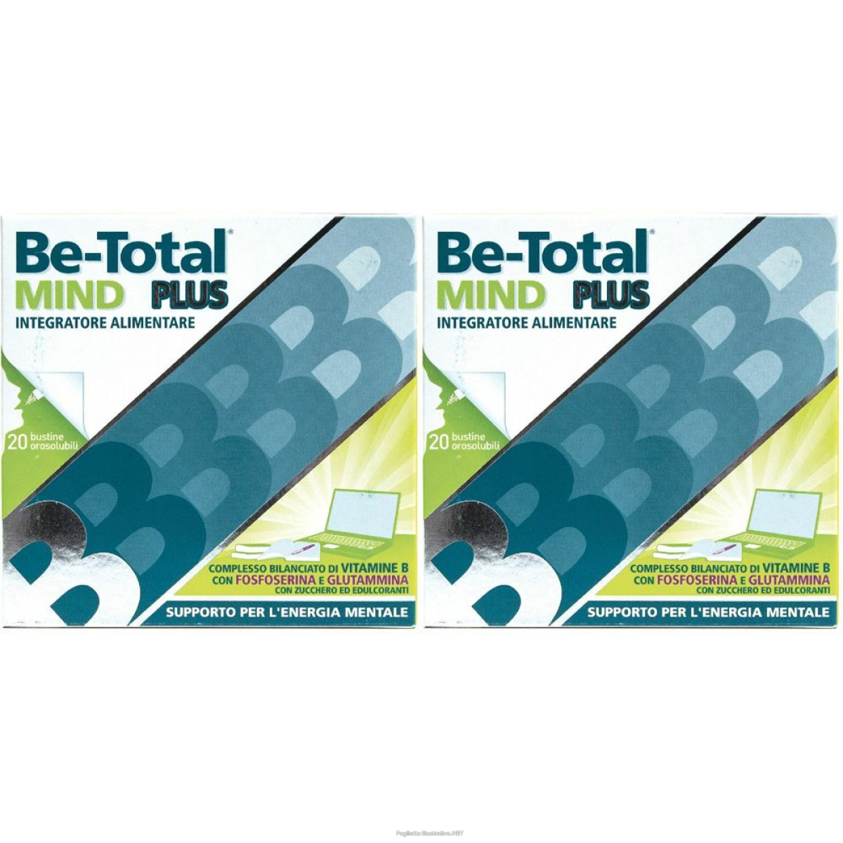 Trova Offerte di be total mind plus con vitamine b fosfoserina e glutammina set da 2 2x e compra online