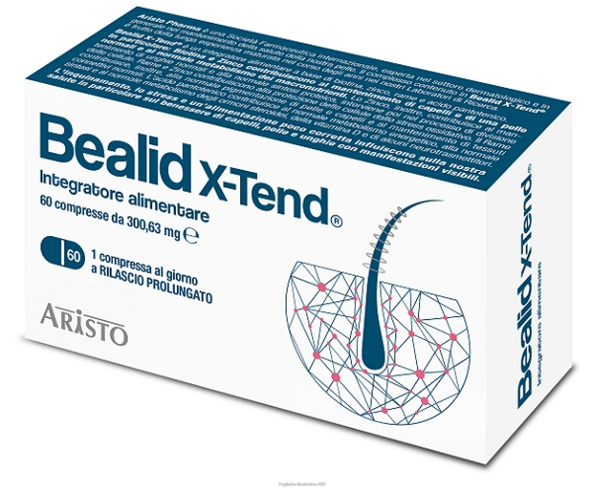 Trova Offerte di bealid x-tend integratore per il benessere di pelle capelli e unghie 60 compresse e compra online
