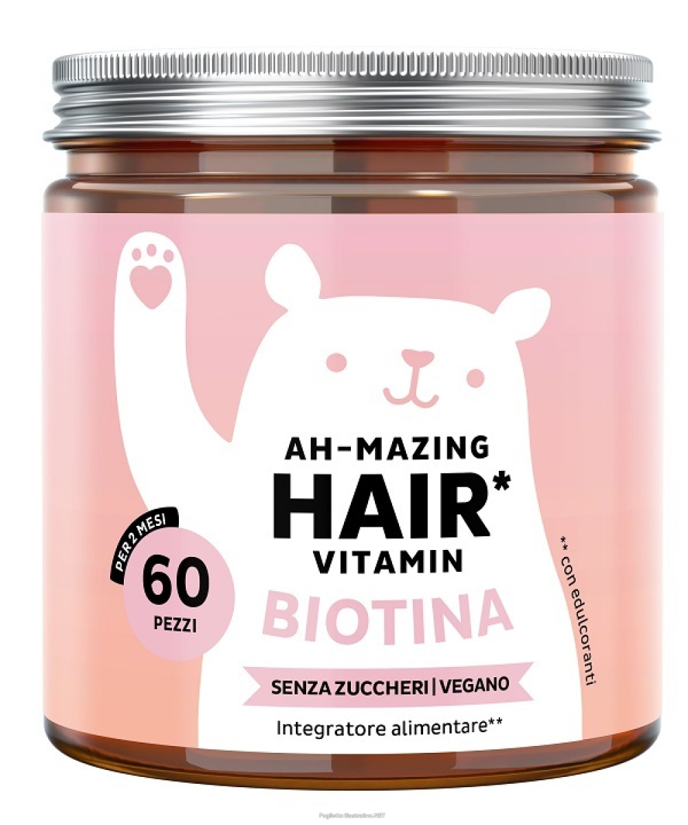 Trova Offerte di bears with benefits ah-mazing hair vitamins con biotina 60 caramelle gommose con edulcoranti senza zuccheri e compra online