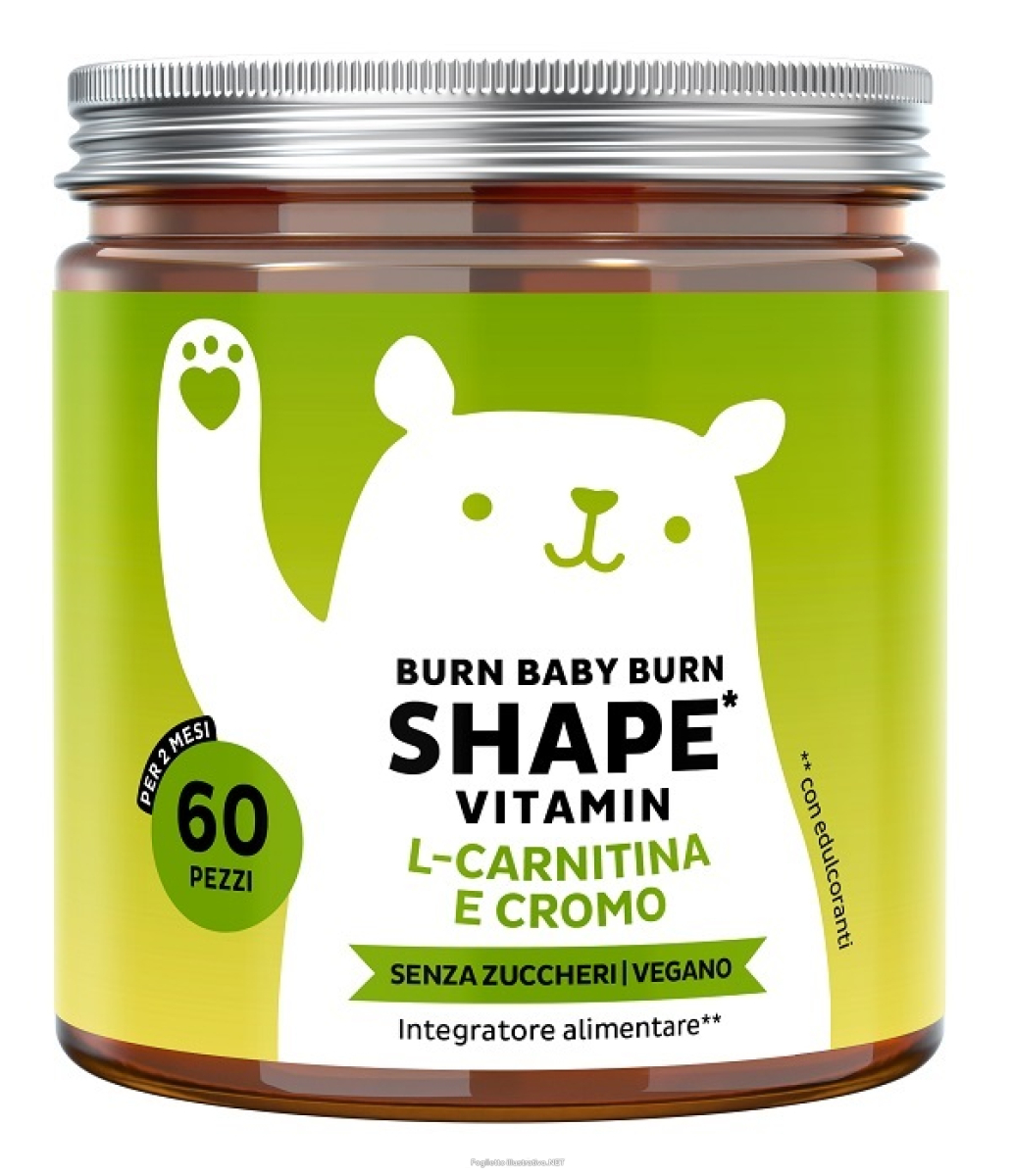 Trova Offerte di bears with benefits - burn baby burn shape vitamin 60 orsetti - integratore per il metabolismo dei grassi e compra online