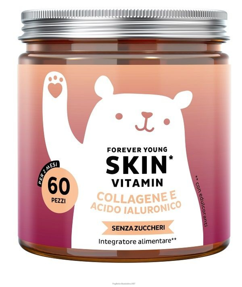 Trova Offerte di bears with benefits forever young skin vitamin 60 caramelle gommose con edulcoranti senza zuccheri e compra online
