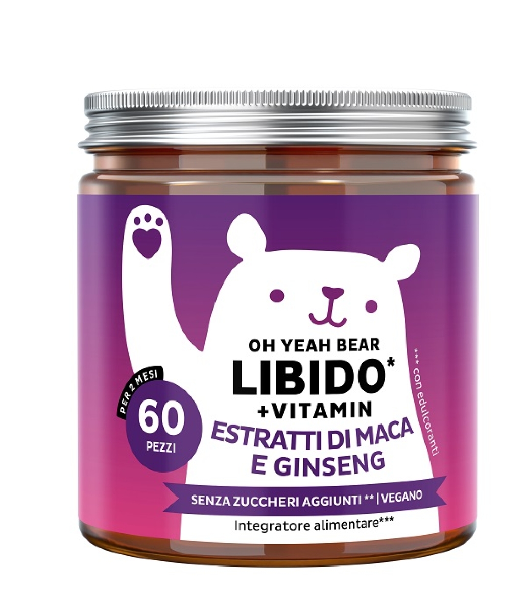 Trova Offerte di Bears with benefits oh yeah bear libido + vitamin integratore energia equilibrio e vitalità, 60 caramelle gommose e compra online