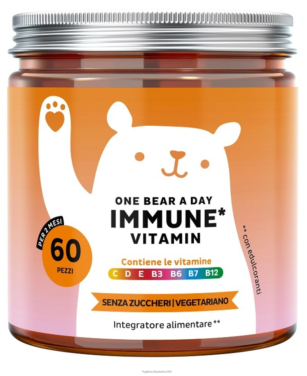 Trova Offerte di bears with benefits one bear a day immune 60 caramelle gommose con edulcoranti senza zuccheri e compra online