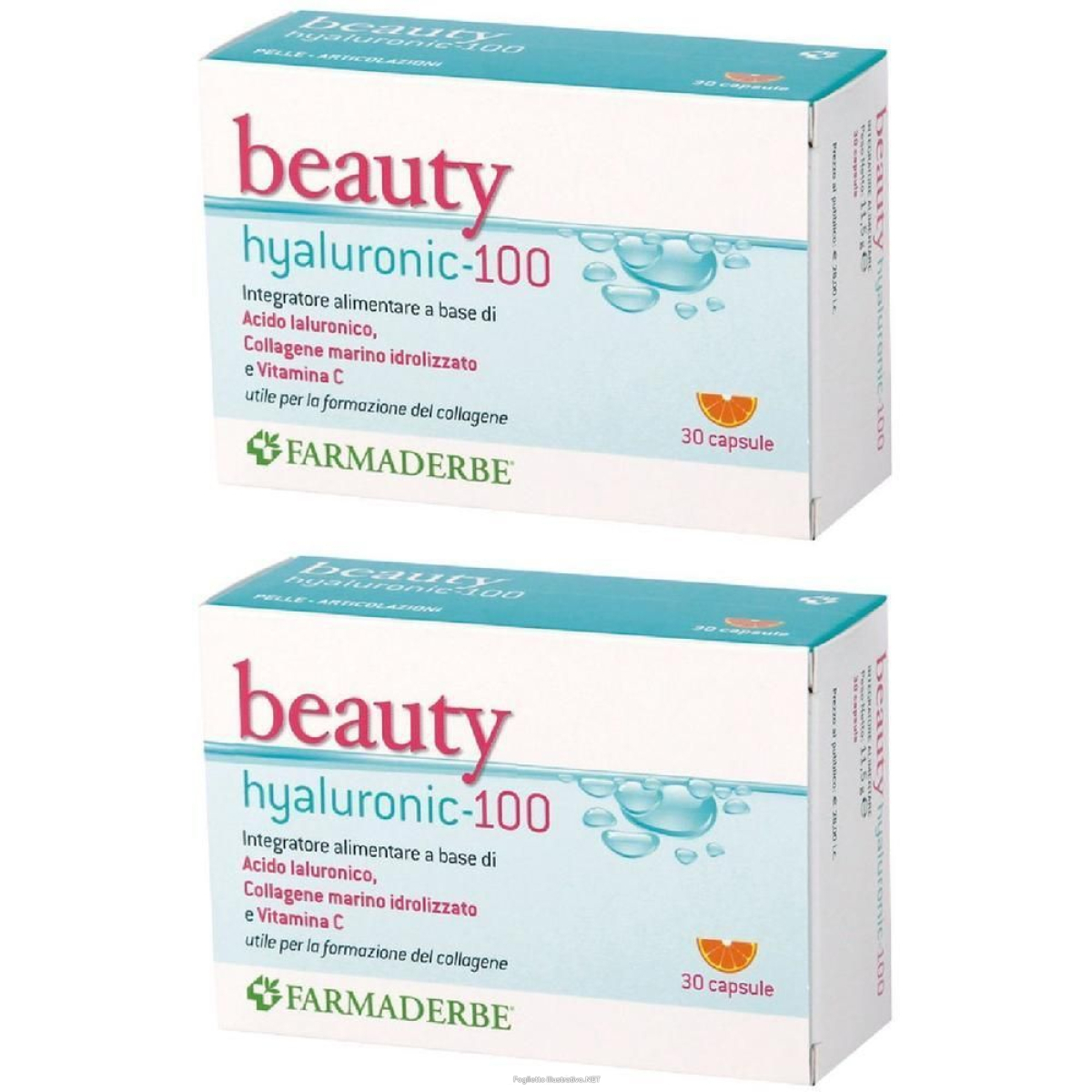 Trova Offerte di beauty hyaluronic 100 30 capsule 2x30 pz e compra online