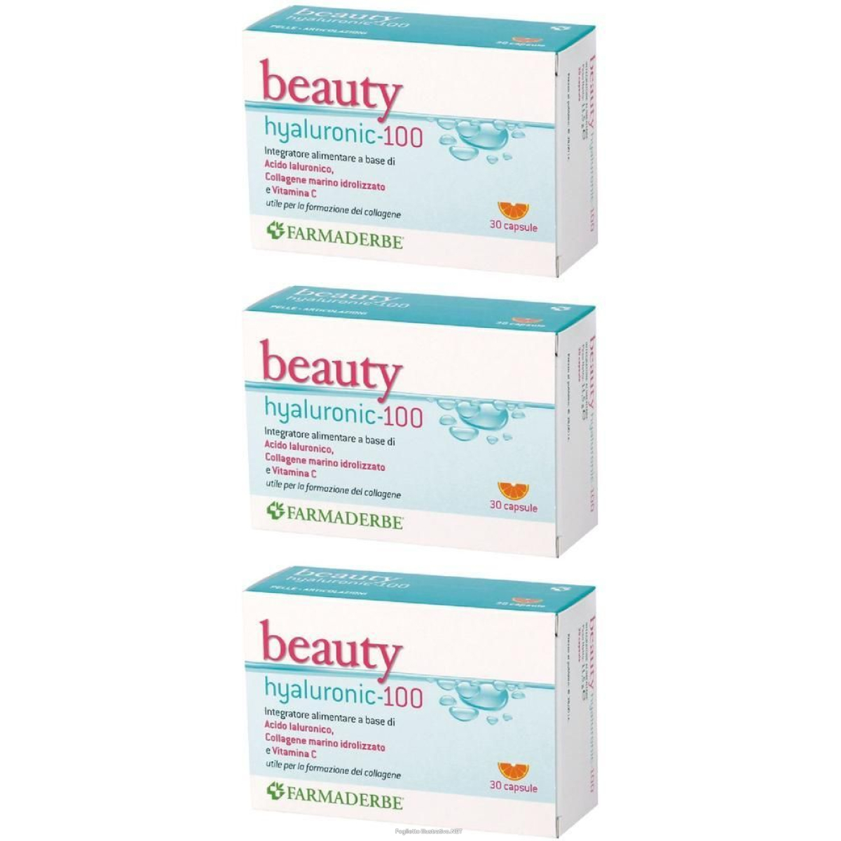 Trova Offerte di beauty hyaluronic 100 30 capsule 3x30 pz e compra online