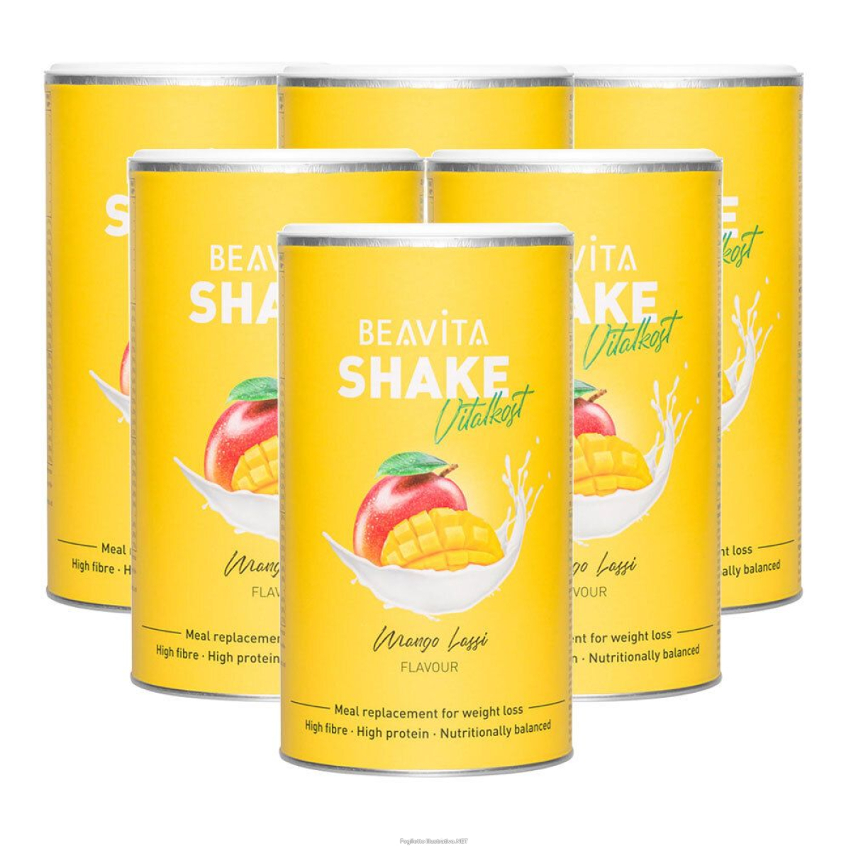 Trova Offerte di beavita vitalkcost plus mango lassi set da 6 6x572 g polvere e compra online
