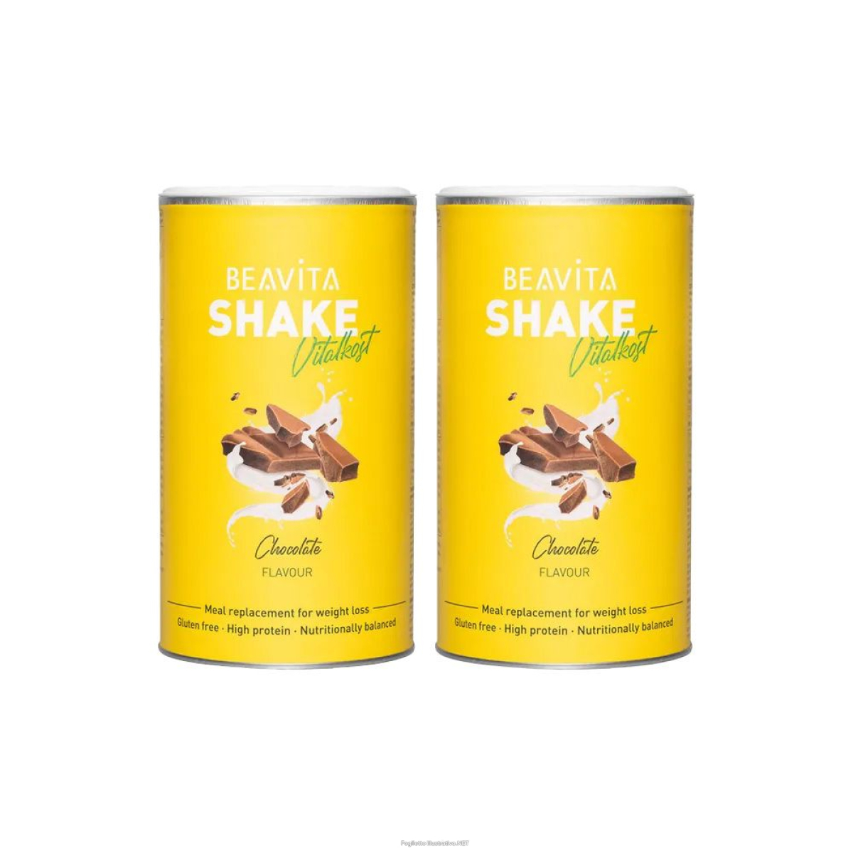 Trova Offerte di beavita vitalkost cioccolato set da 2 2x500 g polvere e compra online
