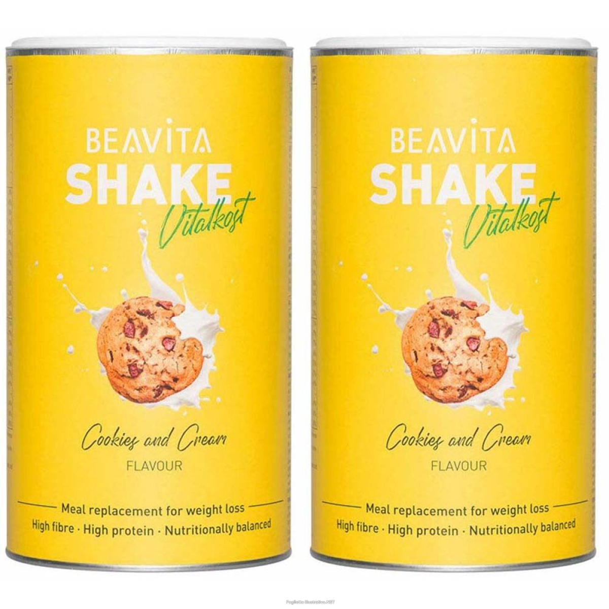 Trova Offerte di beavita vitalkost cookies-cream set da 2 2x572 g polvere e compra online