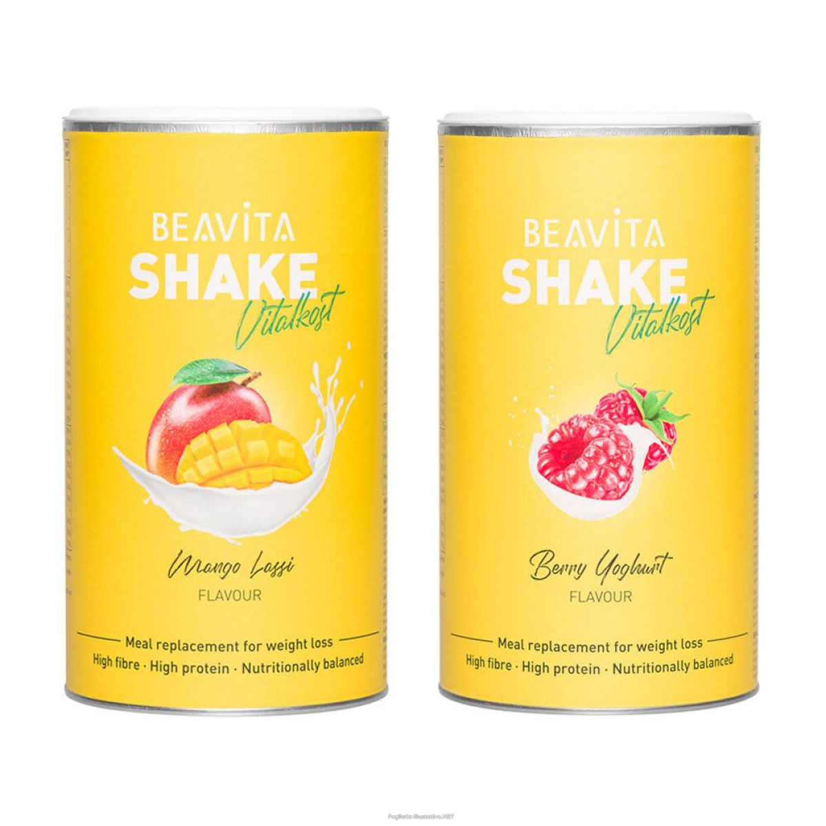 Trova Offerte di beavita vitalkost lampone e yogurt + mango lassi 2x572 g polvere e compra online