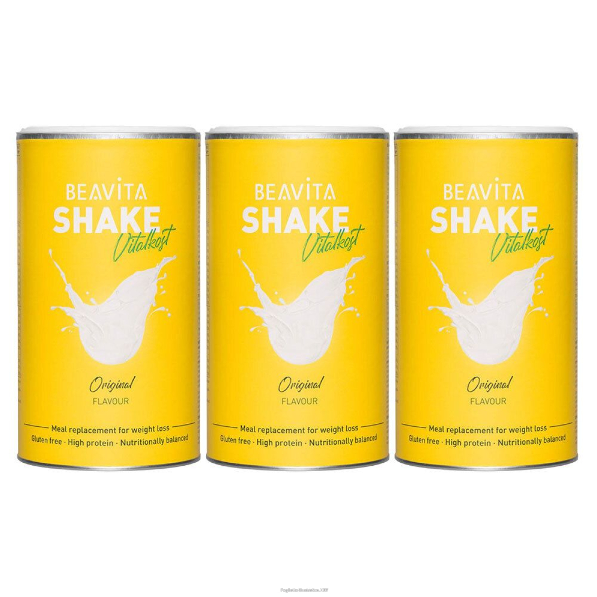 Trova Offerte di beavita vitalkost original vanilla set da 3 3x500 g polvere e compra online