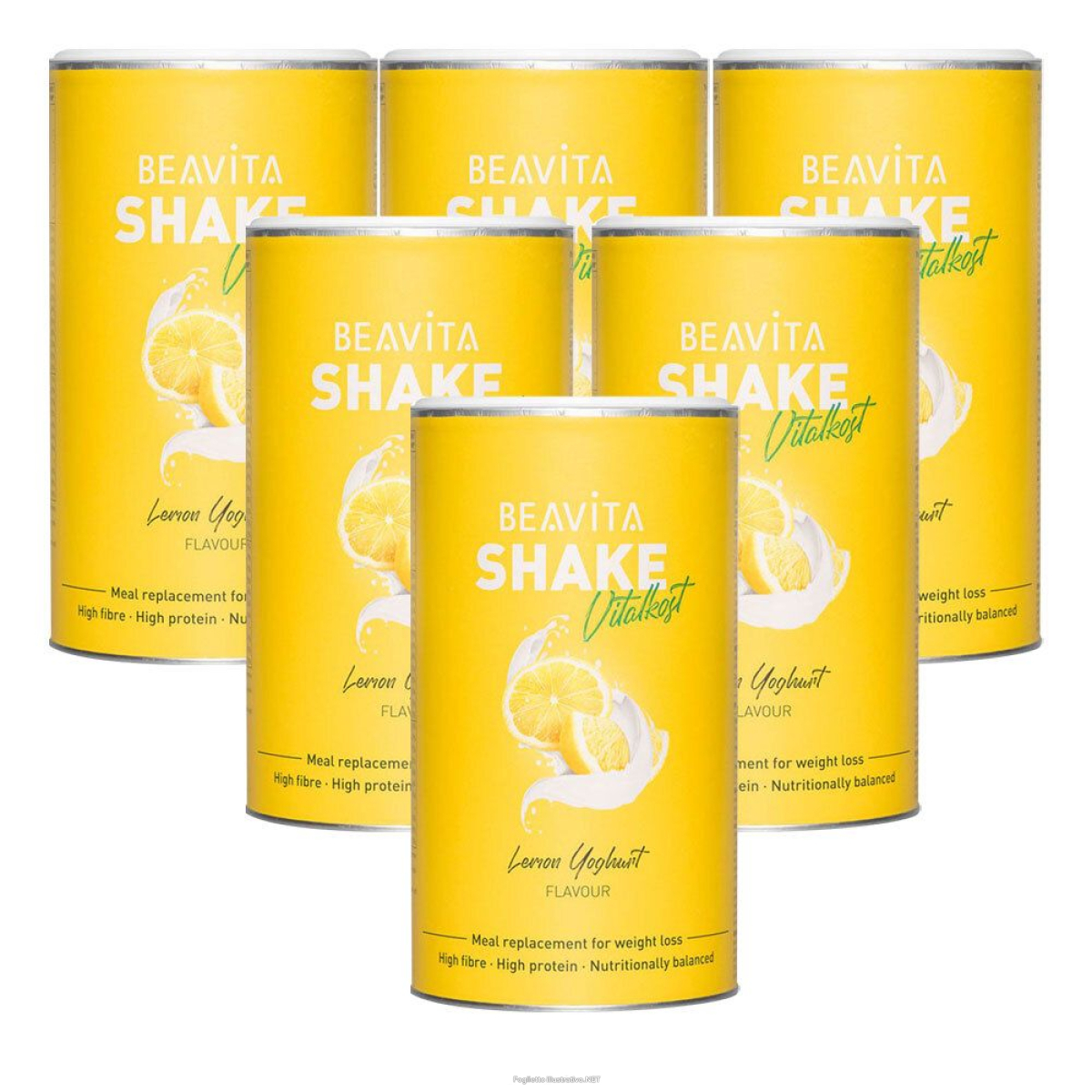 Trova Offerte di beavita vitalkost plus limone-yogurt set da 6 6x572 g polvere e compra online