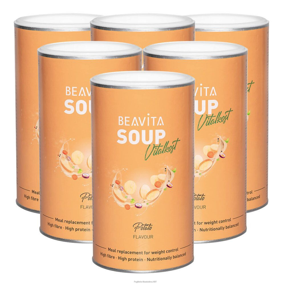 Trova Offerte di beavita vitalkost zuppa di patate set da 6 6x540 g polvere e compra online