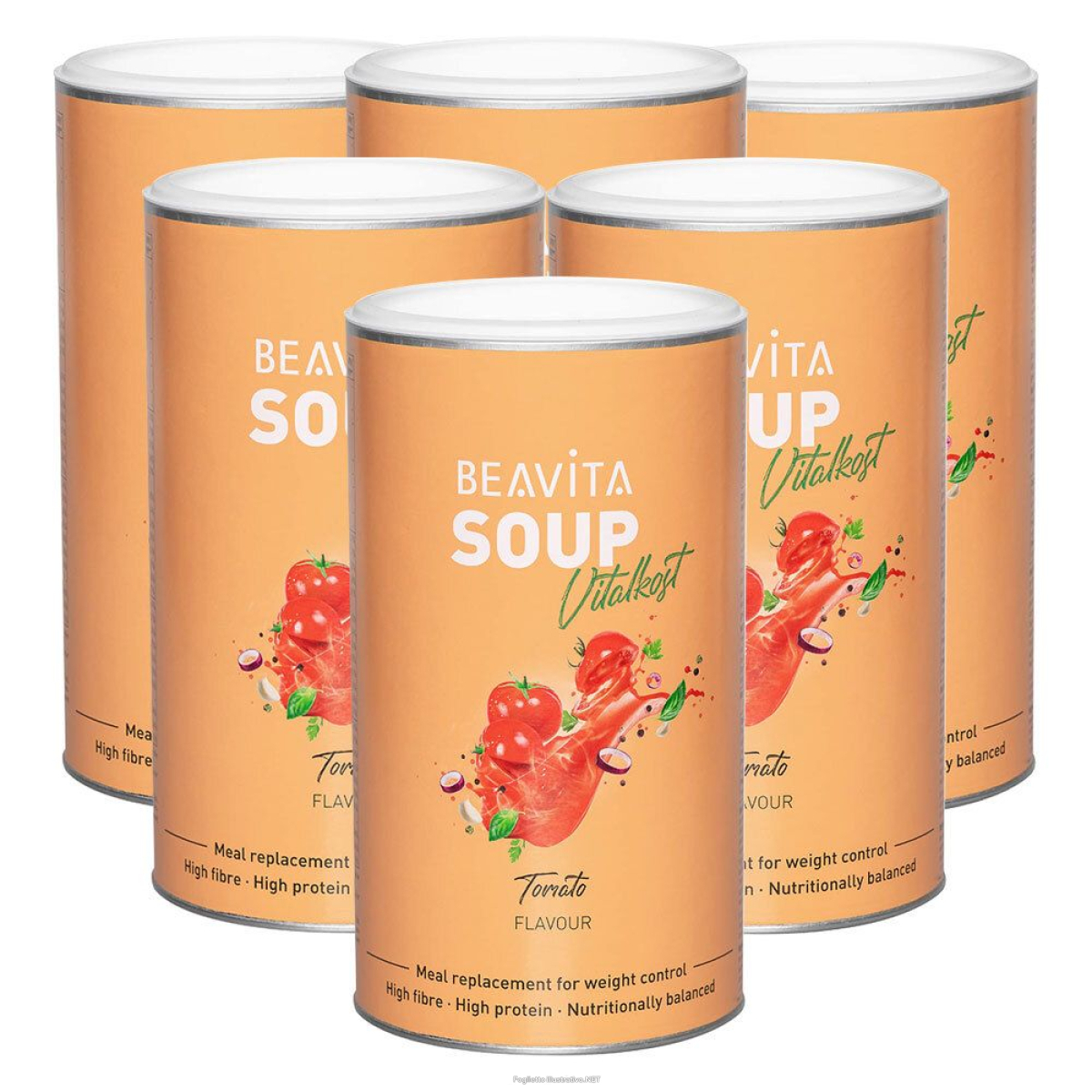 Trova Offerte di beavita vitalkost zuppa di pomodoro set da 6 6x540 g polvere e compra online