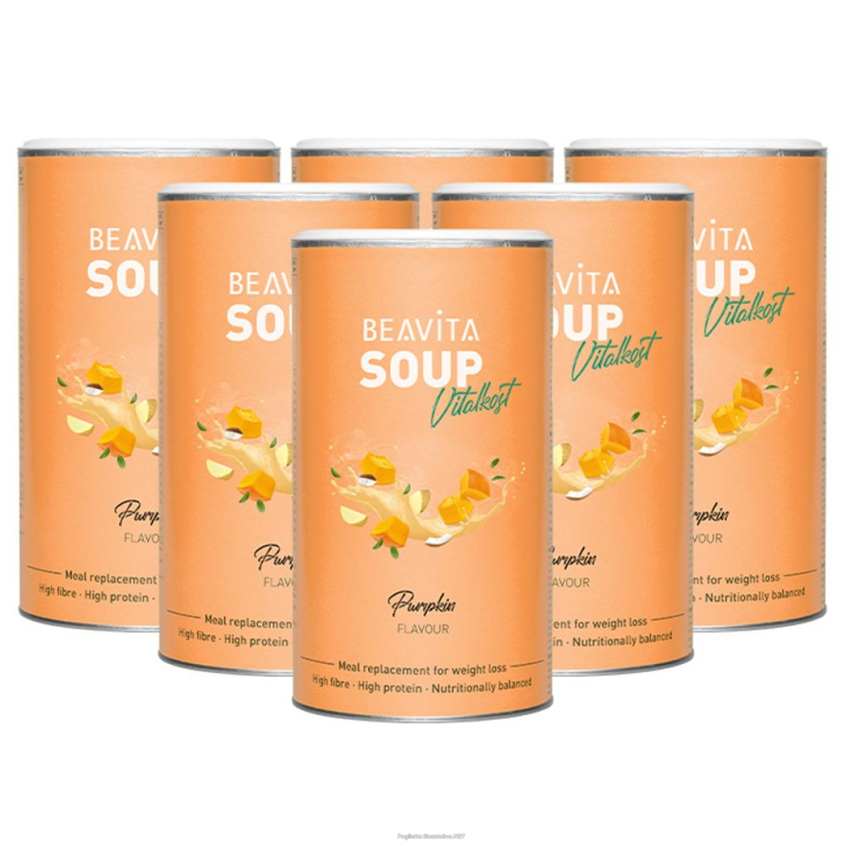 Trova Offerte di beavita zuppa di zucca set da 6 6x540 g polvere e compra online