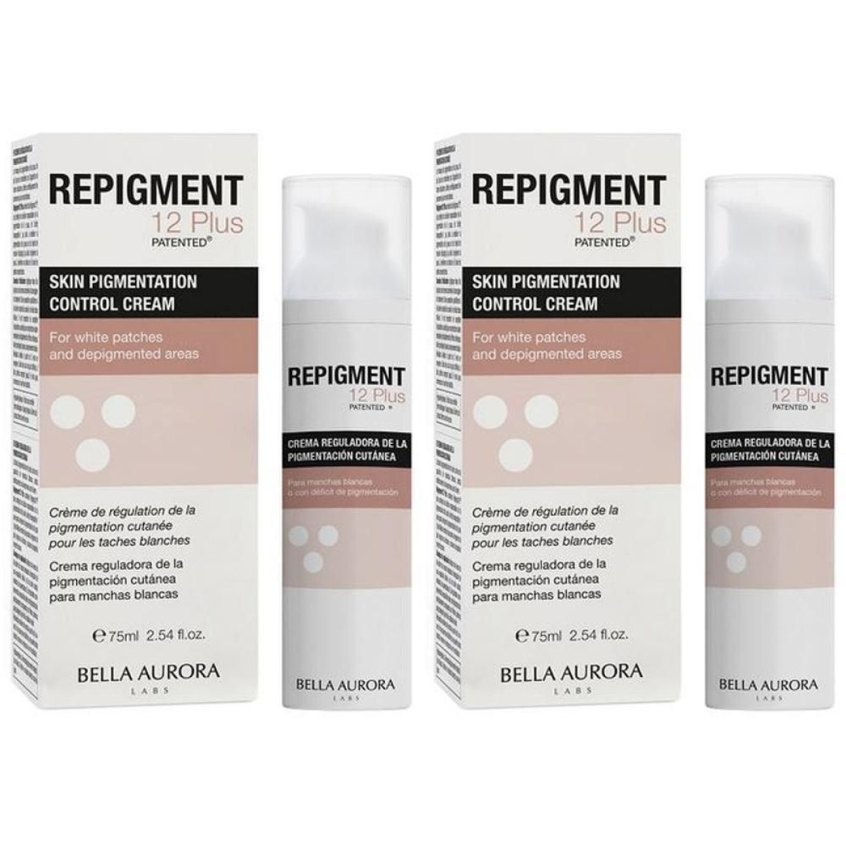 Trova Offerte di Bella Aurora Labs Repigment 12 Plus Crema 2x75 ml e compra online