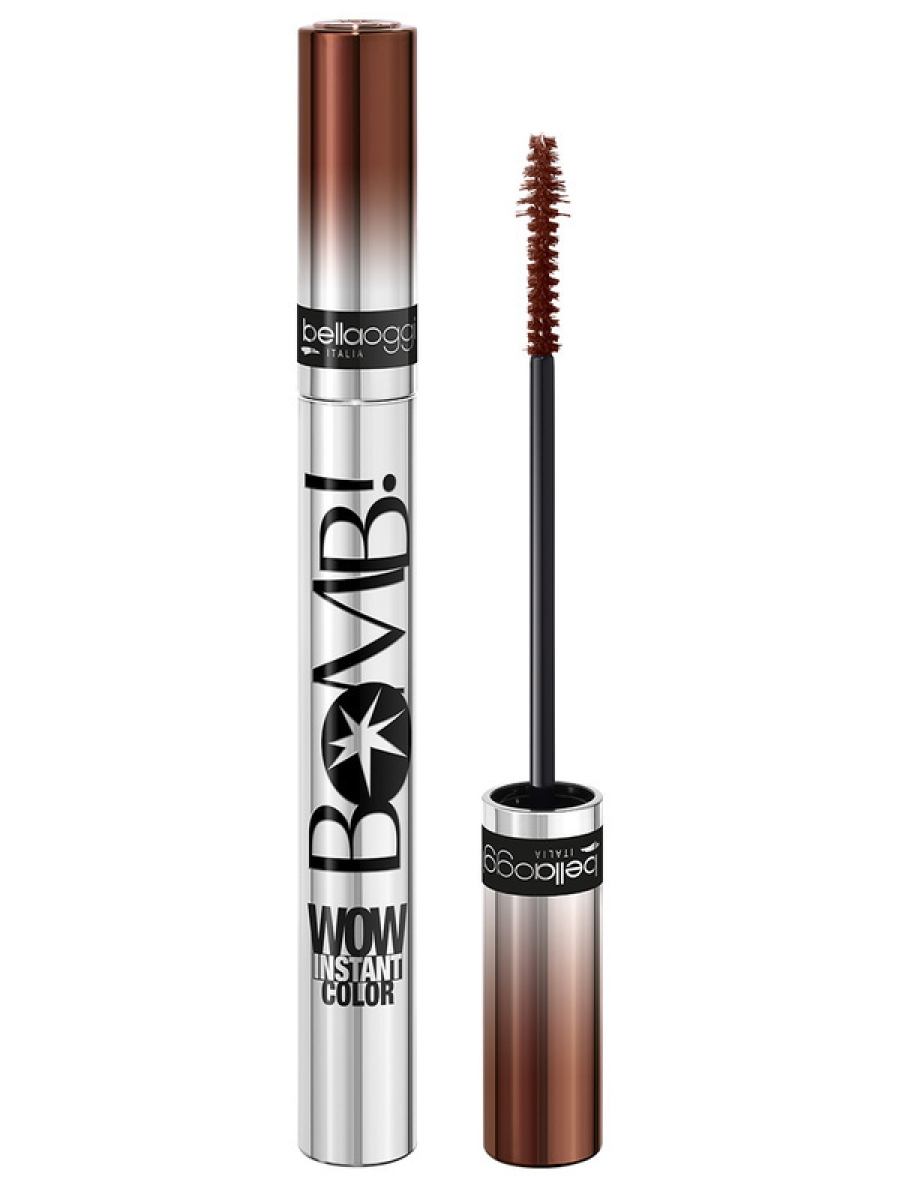 Trova Offerte di bellaoggi bomb volume color wow mascara brown e compra online
