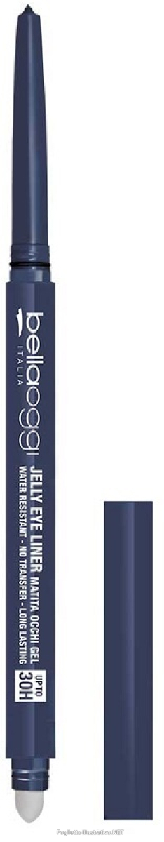 Trova Offerte di bellaoggi jelly eye liner matita occhi 30 ore water resistant lagoon e compra online