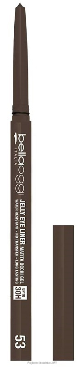 Trova Offerte di bellaoggi jelly eye liner matita occhi 30 ore water resistant savannah e compra online