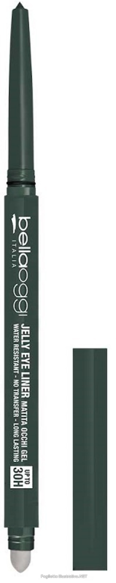 Trova Offerte di bellaoggi jelly eye liner matita occhi 30 ore water resistant woodland e compra online